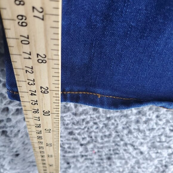 Old Navy Jeans Womens Size 16 Blue Mid-Rise Kicker Bootcut Stretch Denim - Picture 7 of 12